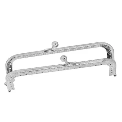 8,5 cm Silber Geprägte Bruchfeste Loch Paket Clamp Zubehör Eisen - Bild 1 von 4