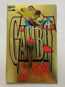 Marvel Comics Gambit Cajun X-Man Limited Series Gold Foil Edition Comic Book - Picture 1 of 5
