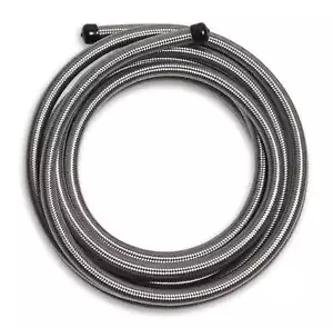 11/16" 10 FEET STAINLESS STEEL BRAIDED -AN12 AN -12 OIL FUEL LINE HOSE 1000PSI + - Bild 1 von 4