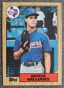 Mitch Williams - Rookie Card - 1987 Topps Card #291 - Picture 1 of 2