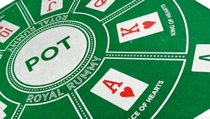 CUSTOM Casino Royal Rummy Mat – Deluxe Rummy Royal Casino Edition - Picture 1 of 8