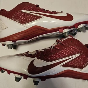 Scarpe da calcio Nike Alpha Pro uomo taglia 14 rosse 599008-161 USATE BUONE CONDIZIONI - Foto 1 di 9