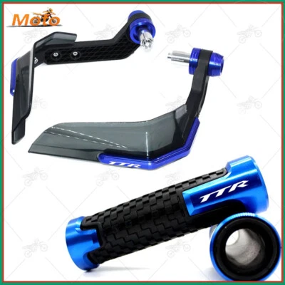 Para Yamaha TTR CNC Manillar Empuñaduras Extremo Guardamanos Protector de Manos Nuevo Foto 1 de 4