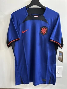 Camiseta deportiva Nike Netherlands Dri-FIT Match Away para hombre talla mediana fútbol precio de venta sugerido por el fabricante $95 nueva - Imagen 1 de 9