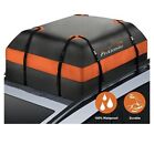 Fivklemnz Car Roof Bag Cargo Carrier 15 Cubic Feet Waterproof Anti-Slip Mat