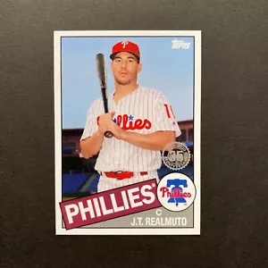 2020 Topps Mini ON DEMAND 1985 style J.T. Realmuto Philadelphia Phillies 85TB-35 - Picture 1 of 2