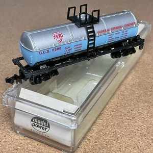 N Scale General Chemical Co. Single Dome Tank Car #5298 Model Power - Picture 1 of 4
