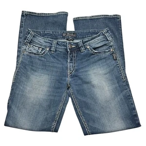 Silver Suki Surplus Bootcut Jeans Damen 30x32 Mid Rise Stretch - Bild 1 von 6