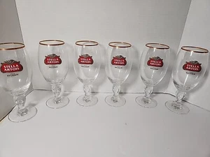 Stella Artois Chalice 50 CL NEW Set Of 6 Six PUB XL Beer Glasses!!! - Picture 1 of 3