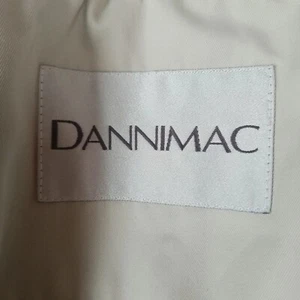 Women's Dannimac Beige double breasted Coat Trench Mac Macintosh Coat UK 12P - Picture 1 of 22