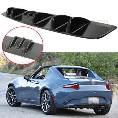 7 Акулий плавник задний бампер диффузор спойлер разветвитель кромки для Mazda Miata MX-5 MX5 - Изображение 1 из 4