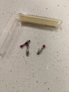CMM Touch Probe CMM Stylus Tips M2 Thread CMM Styli 3mm x 10 mm Ruby 3 pieces - Picture 1 of 1