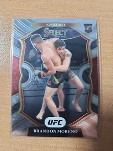 2021 Panini Select UFC - Concourse #96 Brandon Moreno (RC) -Flyweight-Mexico - Picture 1 of 2