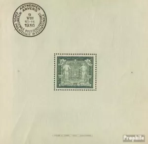 Bélgica Bloque 1 con charnela 1930 Amberes - Imagen 1 de 1
