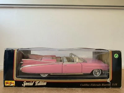 MAISTO CADILLAC ELDORADO BIARRITZ 1959 1/18 EN BOITE E8 - Photo 1/4