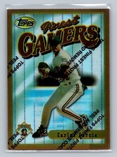1996 Topps Finest Gamers Bronze Refractor Carlos Garcia #187 Pittsburgh Pirates