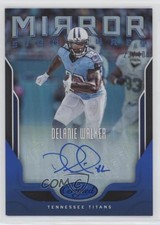2017 Certified Mirror Signatures Blue /40 Delanie Walker #MS-DW Auto
