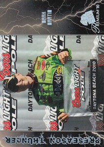 2010 Press Pass Premium #81 Mark Martin/Daytona 500 Pole