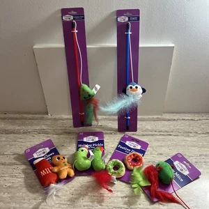 Katzenspielzeug Konvolut Set 6 Spielzeug "Tolle Strumpfwaren" - Bild 1 von 4