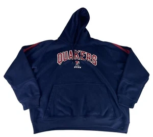 Pro Player University of Pennsylvania Penn Quakers Hoodie Sweatshirt Men XL Blue - Picture 1 of 7