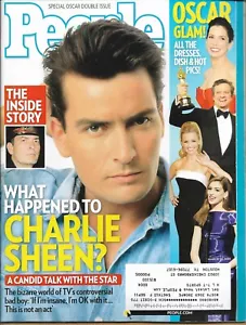 People Magazine What Happened to Charlie Sheen 24. März 2011 - Bild 1 von 1
