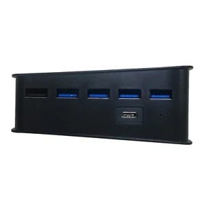 6-Port Extend USB Hub Adapter High Speed Splitter For Sony PS5 PS4 Pro Console[ - Picture 1 of 9