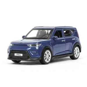 Kia Soul, Metallmodell, Diecast Car Scale, Sammler Spielzeug, Autos, dunkelblau, 1/36 - Bild 1 von 11