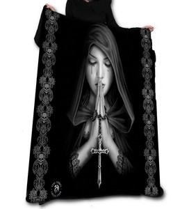 Wild Star - Goth Gebet Fleece Decke/ Überwurf/ Von Anne Stokes
