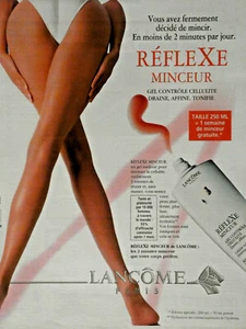PUBLICITÉ DE PRESSE 1998 LANCOME RÉFLEXE MINCEUR - Picture 1 of 1