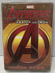 {NEW} Sealed Marvel Avengers Age Of Ultron Playing Cards - Picture 1 of 6