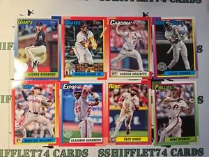 2025 Topps Series 1 1990 Topps You Pick Complete Your Set - Picture 1 of 2