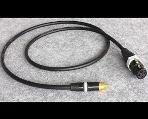 CANARE L-4E6S Phono RCA to Female XLR Cable Pure OFC Subwoofer 2m - Picture 1 of 9