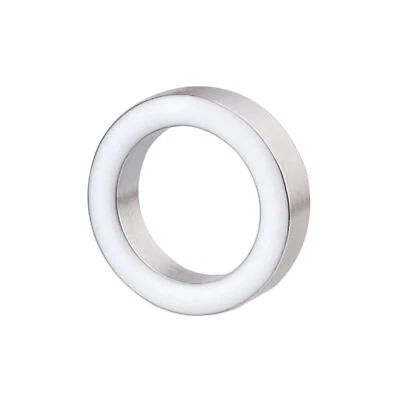 Ernstes Design Anhänger AN305.1 .2 .3 .4 Edelstahl Keramik weiß 17 mm - 33 mm 17 - Bild 1 von 3