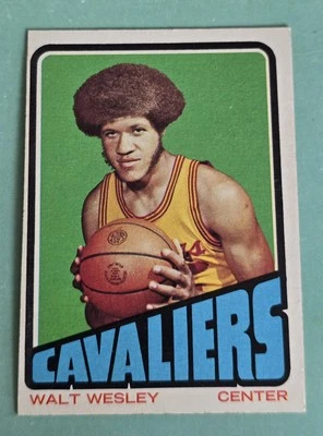 1972-73 Topps Basketball WALT WESLEY #109 Cleveland Cavaliers  - Image 1 of 2