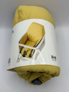 Funda de asiento acolchada amarilla para trona Ikea Langur 603.526.50 diseño Chenyi Ke NUEVA - Imagen 1 de 11
