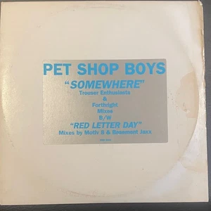 PET SHOP BOYS-SOMEWHERE 2 VINYL SINGLE RECORDS DMD 2429 VINYL EX/VG - Bild 1 von 5