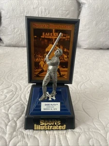 Babe Ruth 1998 Sports Illustrated Cooperstown Statue Fine Pewter Limited /9998 - Bild 1 von 4