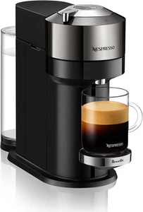 Nespresso Vertuo Next Coffee Espresso Machine Breville Dark Chrome Only - Picture 1 of 1