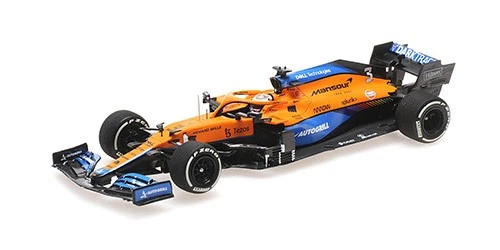 MINICHAMPS 537215103 1/43 Mclaren MCL35M #3 Daniel Ricciardo Francese Gp 2021