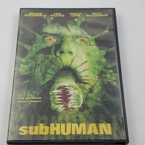 Subhuman DVD 2004 Horror RARE HTF Good Condition William MacDonald - Picture 1 of 3