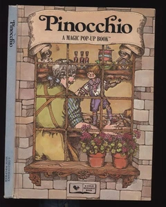 Herge: Pinocchio - A Magic Pop-Up Book HB - No DJ as issued 1st/1st - Foto 1 di 4