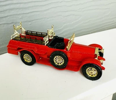 "Camión de bomberos Rolls Royce vintage Matchbox 1977 Y6 1920 Departamento de bomberos 4"" L" Foto 1 de 4