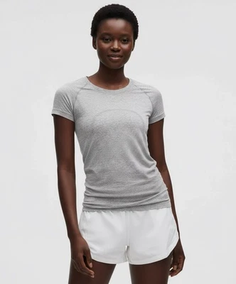 NWT LULULEMON Swiftly Tech Short Sleeve Hip Length Slate Size 2 4 6 8 10 12 $68 - Image 1 of 4