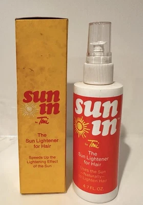 Aclarador de cabello vintage Sun-In de Toni spray de exhibición de salón utilería decoración retro Foto 1 de 4