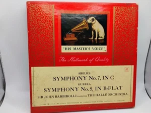 Sir John Barbirolli "His Master Voice" Symphony No.7, In C, Symphony No.5, In B - Picture 1 of 9