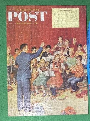 Vintage Jaymar Puzzle 500pc — Saturday Evening Post Cover Sept 19, 1953 — Fruit  - Image 1 of 4