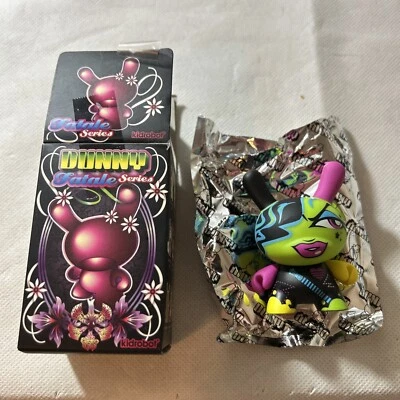 Kidrobot DUNNY 3" 2010 - Fatale Series - TOOFLY Rare Hard To Find Complete  3/50 - Image 1 of 4