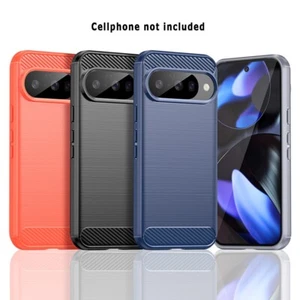 Full Impact Protective Shockproof Skin Carbon Fiber TPU Case for Google Pixel 10 - Picture 1 of 7