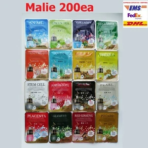 200 Stck./16 Arten Malie Gesichtsmaske Packungen Blatt 0,88oz Feuchtigkeit Festigkeit EXPRESSVERSAND - Bild 1 von 69