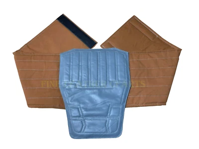 Handcrafted Mandalorian Cummerbund and Abdominal Tasset Set Din Djarin Cosplay Foto 1 de 4